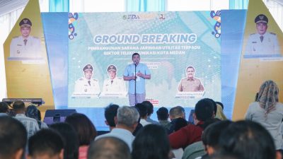 Wujudkan Kota Medan Tanpa Kabel dan Smart City, Bobby Nasution Resmikan Pembangunan SJUT 2024 Berbiaya Rp 169 M Tanpa APBD