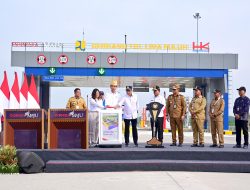 Presiden Jokowi Resmikan Jalan Tol Seksi Tebing Tinggi-Indrapura dan Indrapura-Limapuluh