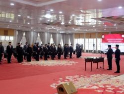 Pj Gubsu Rotasi 13 Pejabat Eselon II, Bekerja Cepat dan Tepat