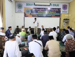 Wali Kota Binjai Punggahan di Kantor MUI Kota Binjai