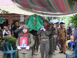 Korpri Unit Dinas Kominfo Gelar Upacara Pelepasan Jenazah Almarhum Mardin Haviz Malau