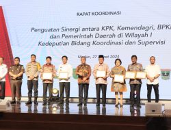 Pemko Binjai Terima Penghargaan MCP Tertinggi dan Sertifikasi Tanah Barang Milik Daerah Terbanyak dari KPK RI