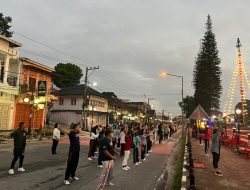 BRI BO Tarutung Semarakkan Car Free Day di Tarutung