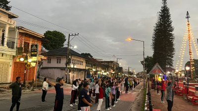BRI BO Tarutung Semarakkan Car Free Day di Tarutung