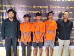 Polres Taput Ringkus Tiga Pencuri Kotak Infaq Masjid