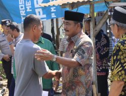 Wali Kota Binjai Tinjau Lokasi Kebakaran di Tanah Merah