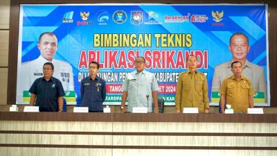 Pj Bupati Langkat Faisal Hasrimy Buka Bimtek Aplikasi Srikandi