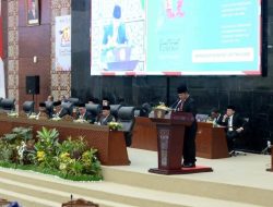 Pj Gubsu Sampaikan LKPj 2023, Realisasi PAD Sumut Capai Rp 12,7 Triliun