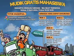 Polda Sumut Sediakan 183 Seat Mudik Gratis untuk Mahasiswa dari Jakarta – Medan