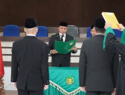 Dua Pejabat Eselon II di Langkat Dilantik, Pj Bupati Titipkan Pesan Khusus