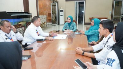 Ketua TP PKK Kabupaten Langkat Hj. Uke Retno Faisal Hasrimy Tandatangani Kerjasama Wujudkan Langkat “Bersinar”
