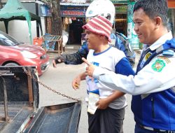 Pasca Penggratisan Parkir Jalan Non e-Parking, Dishub Medan Tertibkan Puluhan Jukir
