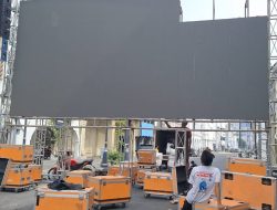 Parkir di Lokasi Nobar Semi Final Piala Asia U-23 Indonesia VS Uzbekistan di Kesawan Medan Gratis