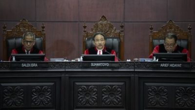 Tiga Hakim Beda Pendapat atas Perkara PHPU Pilpres 2024