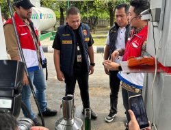 Polda Sumut dan PT Pertamina Sumbagut Cek Tepat Jumlah dan Kualitas BBM SPBU di Medan