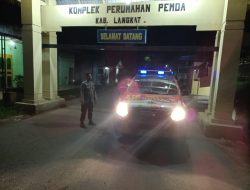 Polres Langkat Patroli Rumah Ditinggal Mudik