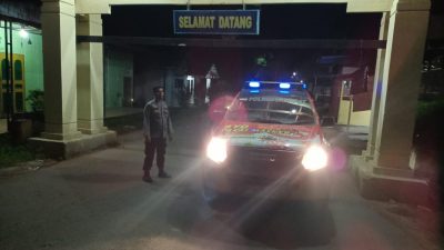 Polres Langkat Patroli Rumah Ditinggal Mudik
