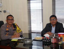 Jalin Kerjasama dan Koordinasi Optimal, Pj Bupati Taput Dimposma Sihombing Silaturahmi dengan  Kapolres