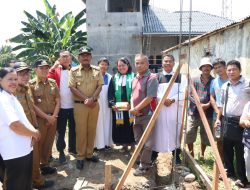 Wali Kota Binjai Hadiri Peletakan Batu Pertama Ruang Konsistori Gereja HKI Kota Binjai