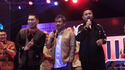 Ribuan Masyarakat Antusias Saksikan Armada Band semarak HUT ke -152 Kota Binjai