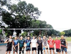 Momen HUT ke 152 Kota Binjai, SMSI Binjai Langkat dan Masyarakat Olahraga Bersama