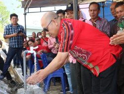 Proyek SPAM IKK Tarutung Wujud Perjuangan  Kolaborasi Nikson Nababan  dan Sukur Nababan