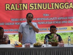 Wakil Ketua DPRD Ralin Sinulingga Reses di Desa Sei Musam Kendit