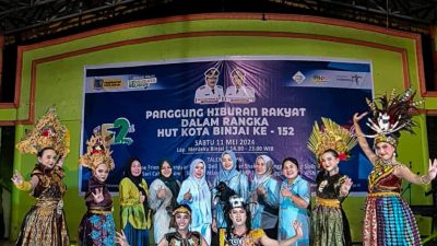 HUT ke 152 Kota Binjai Gelar Panggung Hiburan Rakyat