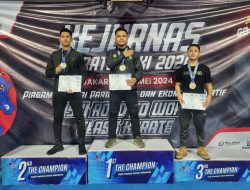 Dua Personel Polda Sumut Torehkan Prestasi Gemilang di Kejurnas Taekwondo dan Karate 2024
