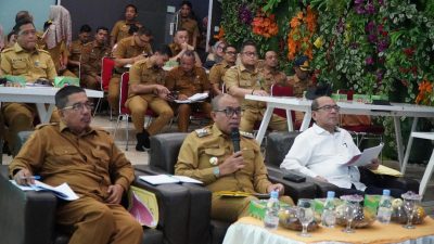 Guna Implementasi SAKIP, Pj Bupati Langkat Faisal Hasrimy Dialog Kinerja dengan Kemenpan RB.