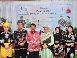 Pisah Sambut Dandim 0203/Lkt