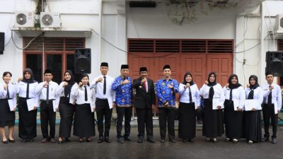 Harkitnas di Binjai Diakhiri Penyerahan SK 11 Orang PPPK