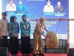 Kick Off Intervensi Penurunan Stunting Provsu 2024, Pj Bupati Langkat : Tahun 2024 Targetkan Penurunan Stunting 10 Persen
