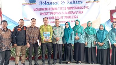 Lomba Tertib Administrasi 4 Tepat PKK Kota Binjai