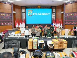 Polda Sumut dan Kodam I/BB Gagalkan Penyelundupan Barang Ilegal dari Moge hingga Ayam Siam Senilai Rp20 Miliar