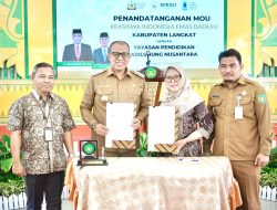 Pj Bupati Langkat Tandatangani MoU dengan Yayasan Adihulung Pendidikan Nusantara