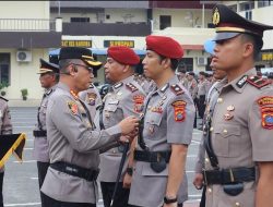 Kapolrestabes Medan Sertijab 3 PJU, Ps Kasat Narkoba Dijabat Kompol Adrian Rizky Lubis
