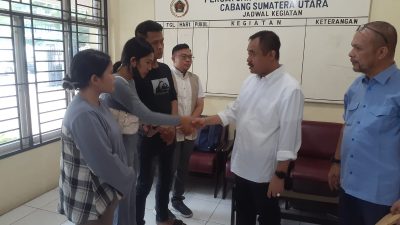 PWI Sumut Salurkan Bantuan Kepada Wartawan Korban Kekerasan, Farianda: Bukti Empati pada Keluarga Korban