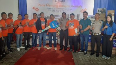 BRI BO Tarutung Gelar Undian Simpedes Semester II Tahun 2023, Nasabah Unit Lintong Nihuta Bawa Pulang Mobil