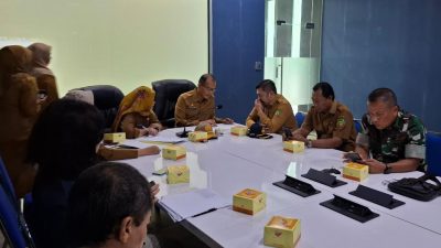 Pemkab Langkat Zoom Meeting Pengendalian Inflasi serta Penanggulangan TBC dan Polio bersama Mendagri