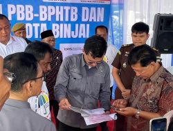 Launching Pembayaran PBB – BPHTB melalui QRIS serta Penyerahan Penghargaan Wajib Pajak Terpatuh Kota Binjai