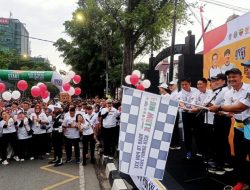 Jalan Santai Road to PON XXI 2024, Sekdaprov Sumut Ajak Satukan Semangat Sukseskan Event Olahraga Nasional