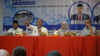 Pj Bupati Langkat Berharap FGD Temukan Solusi Tingkatkan Kualitas PDAM Tirta Wampu