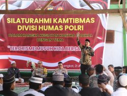 Divisi Humas Polri Silahturahmi ke Pesantren Al Fatah di Langkat, Sosialisasi Paham Kontra Radikal