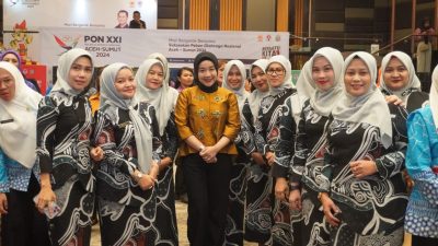 TP PKK Langkat Raih Dua Gelar Juara Lomba Jambore Kader PKK Provsu, Pj Ketua TP PKK  Ny Uke Retno Faisal Hasrimy Bangga