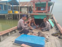 Jelang Pilkada 2024, Polairud Polres Langkat Tatap Muka dengan Nelayan dan Nakhoda Kapal Utamakan Keselamatan