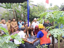 Pemko Binjai Berikan Bantuan Tanki Septik Kepada Warga