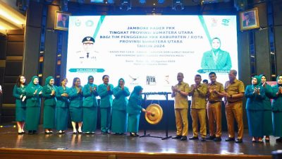 Pj Ketua TP PKK Langkat Ny. Uke Retno Faisal Hasrimy Siap Bawa Langkat Berprestasi di Jambore Kader PKK Sumut 2024