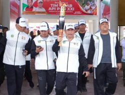 Kirab Api PON XXI Aceh – Sumut 2024 di Sumut akan Singgahi 18 Daerah