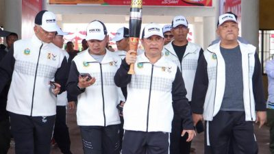 Kirab Api PON XXI Aceh – Sumut 2024 di Sumut akan Singgahi 18 Daerah